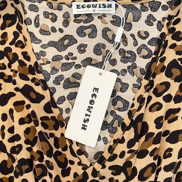 Leopard Print Sundress - Picture 3 of 4